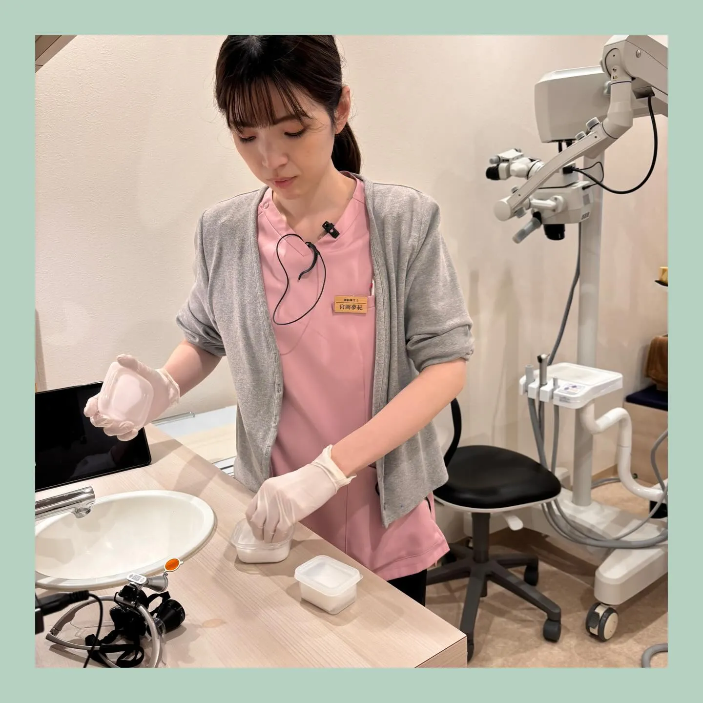 こんにちは！段原くるみ歯科の松尾です🐿️🦷